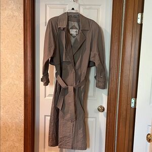 J. Gallery Taupe Trench Coat